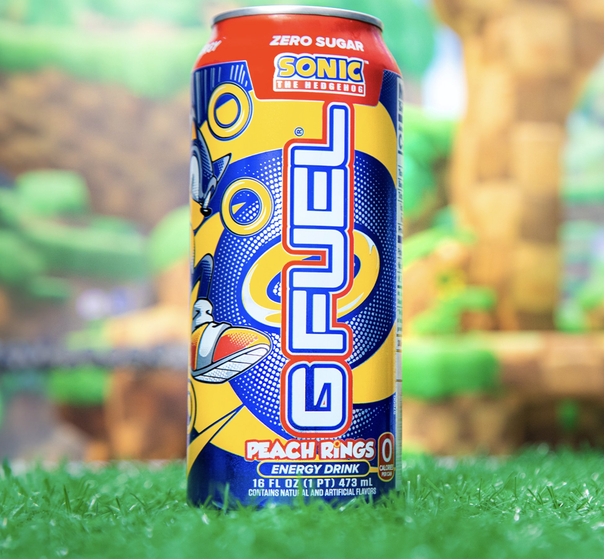 Sonic Themed Can Photography